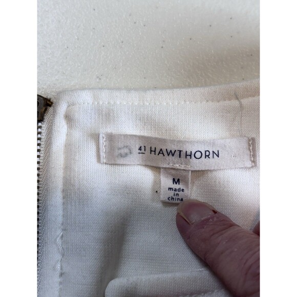 41 Hawthorn Sloane Colorblock Ponte Sheath Gray,White and Pink Dress Size M - Picture 10 of 10